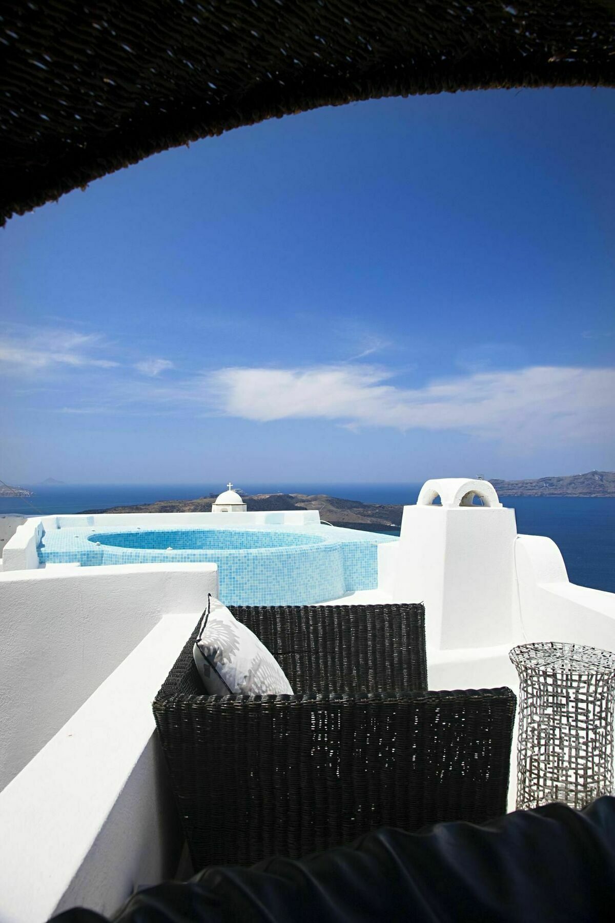 Blue Angel Villa Fira  Exterior foto